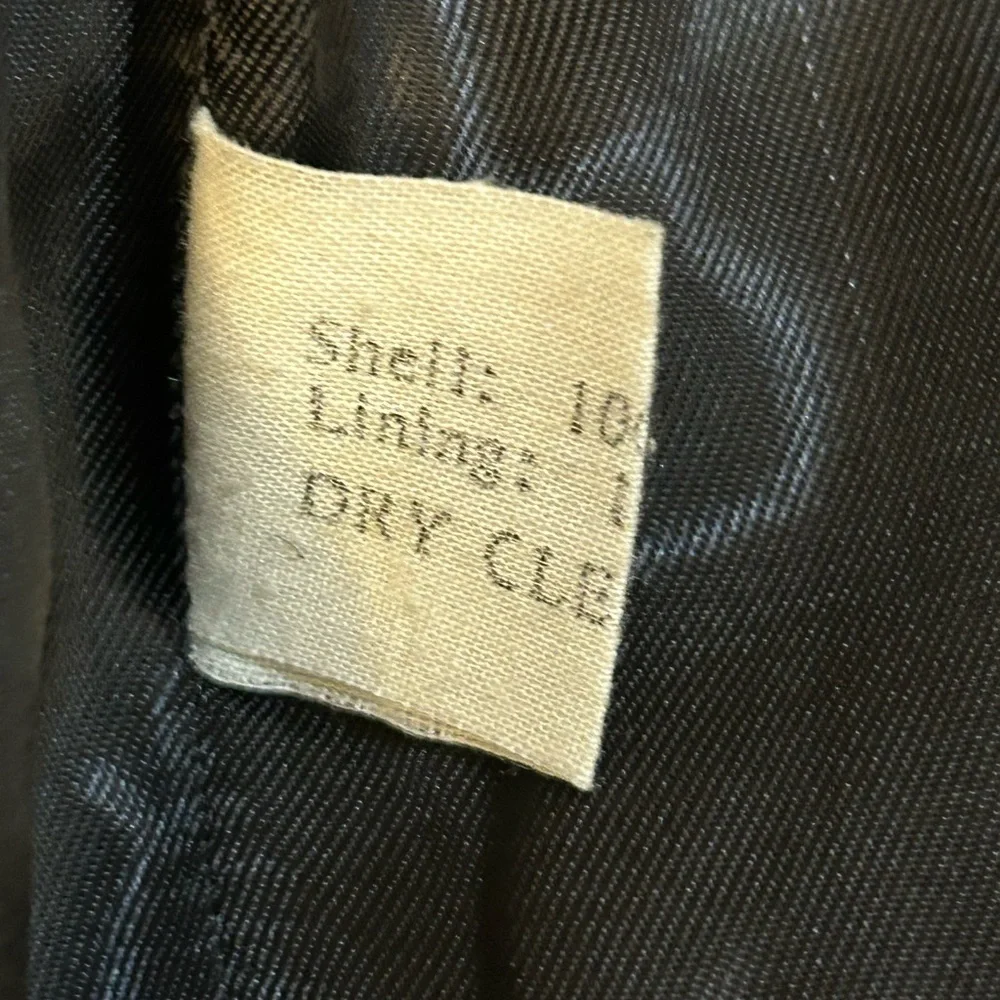 Zagato Vintage Sport Coat/ Blazer Tweed Elbow Patch Gray